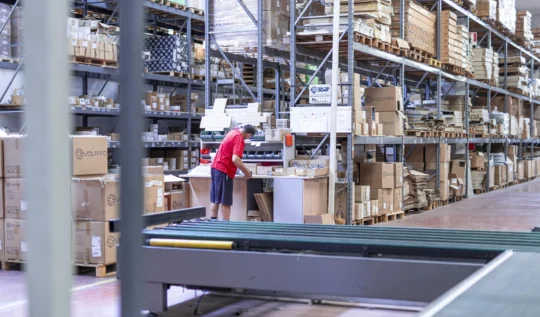 Automatizovaná výroba — továrna Spagnol Cucine Itálie